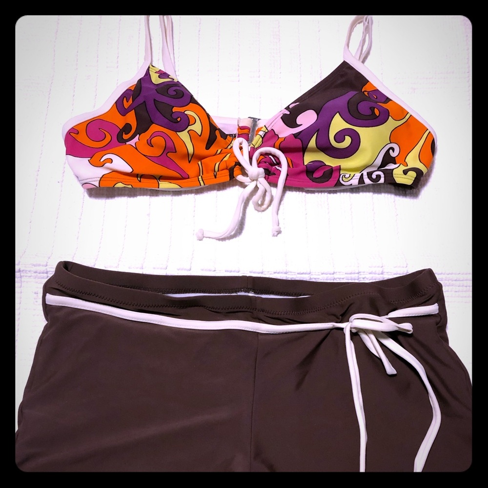 Athleta 2 piece swimsuit